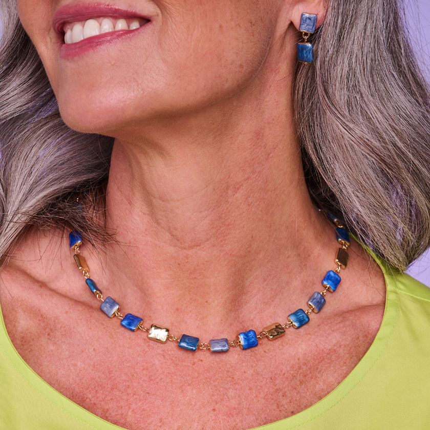 Collier - Owain Halsketting Multi Turquoise