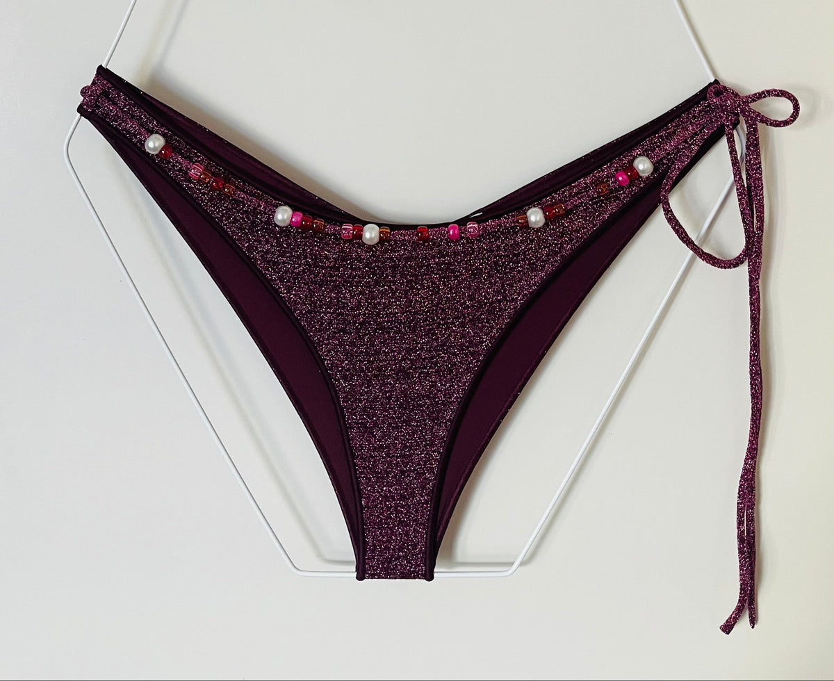 Culotte - Nabilla - Rouge Noir