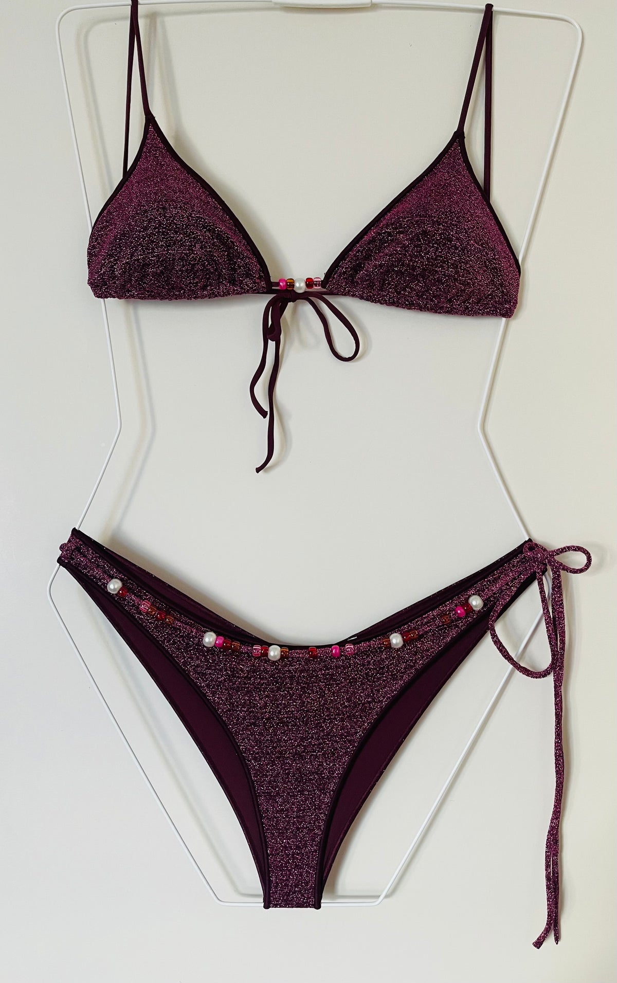 Culotte - Nabilla - Rouge Noir