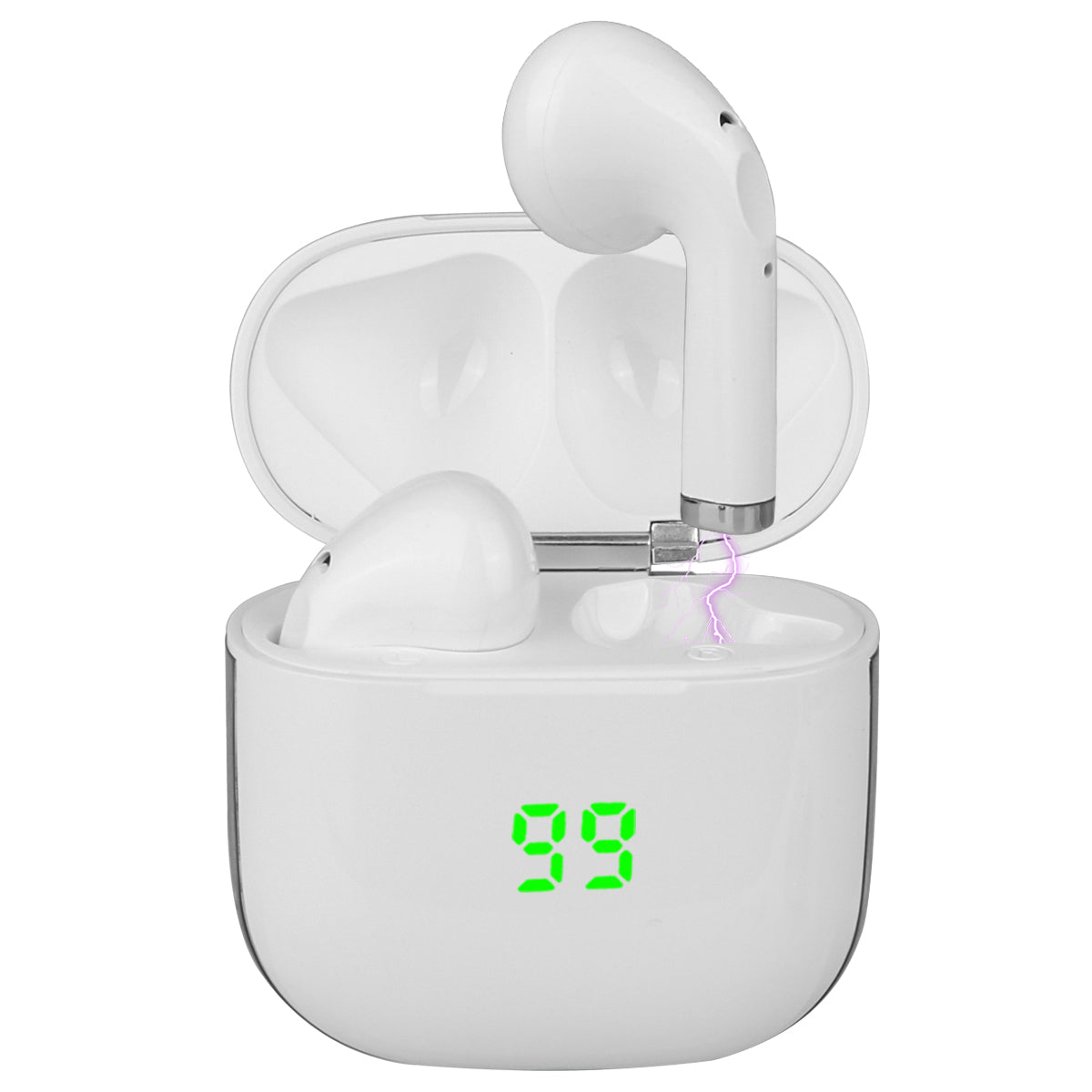 Bluetooth Oordopjes Met Ruisonderdrukking - Wit