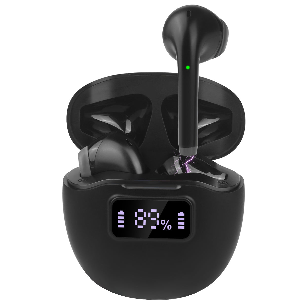 Bluetooth Oordopjes Met Ruisonderdrukking - Zwart