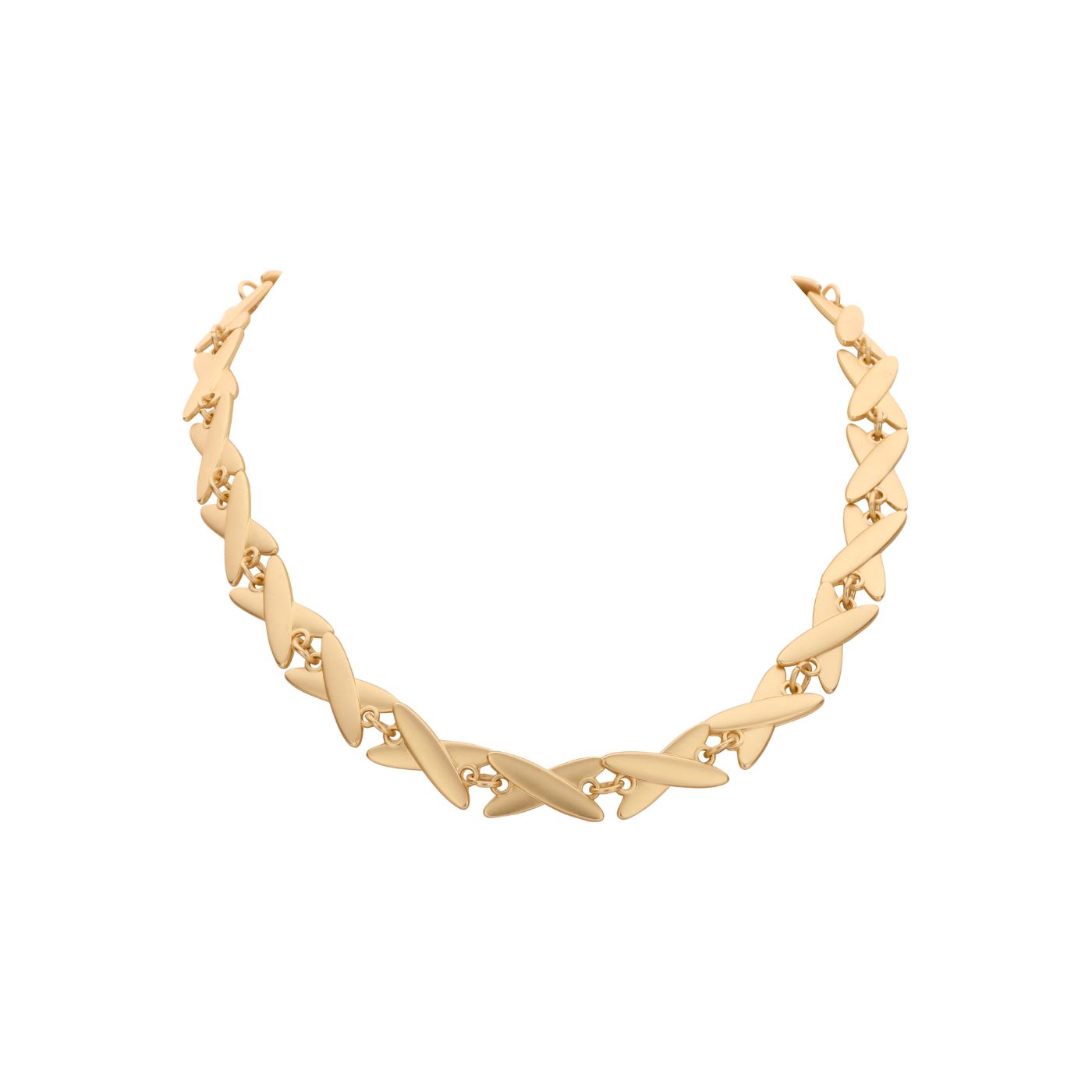Bracelet - Octaaf Armband Goudkleurig Mat