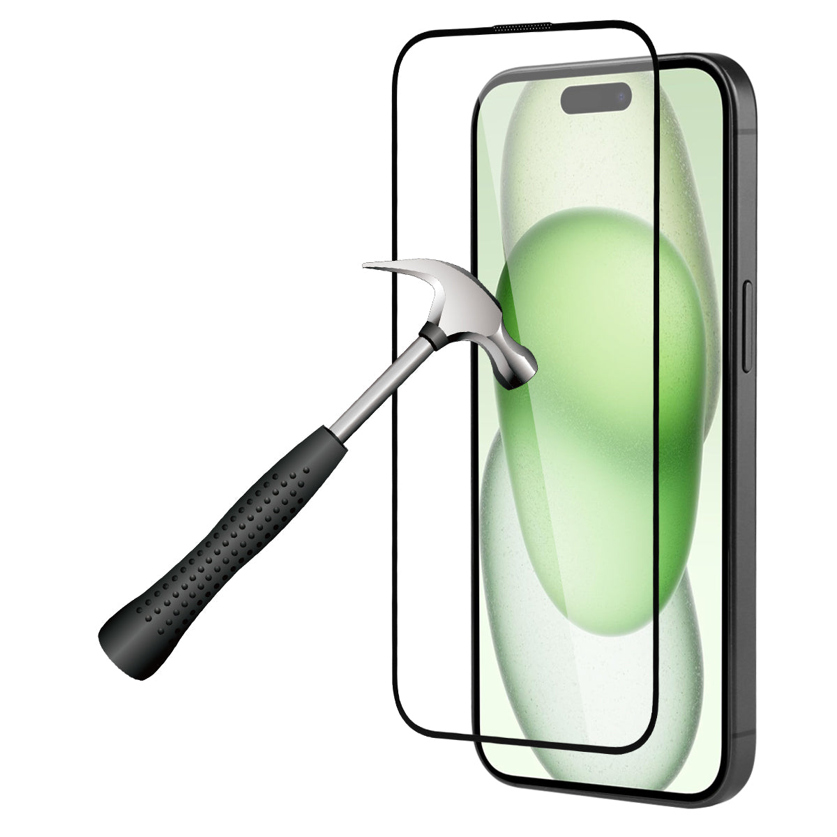 Gehard Glazen Beschermfolie Platyne Voor Iphone 15 Plus - Stofbestendig, Bubbelvrij En Hoge Weerstand - Transparant