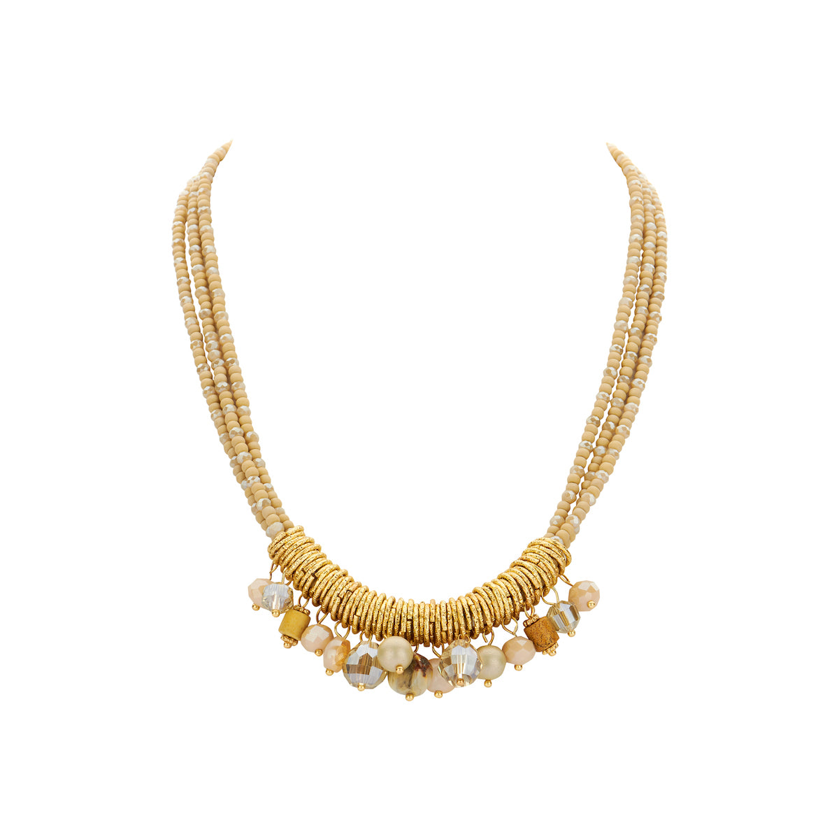 Halsketting - Pan88 Beige