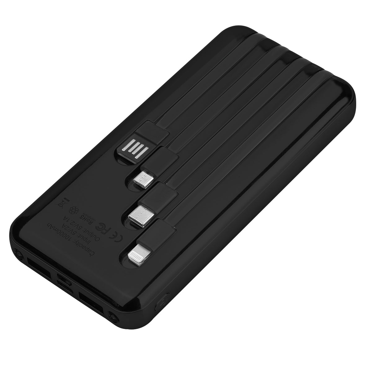 Powerbank 10000 Mah - Zwart
