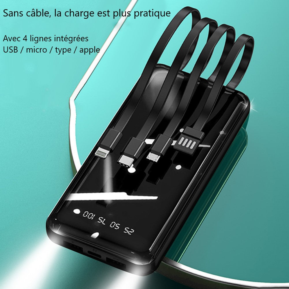 Powerbank 10000 Mah - Zwart