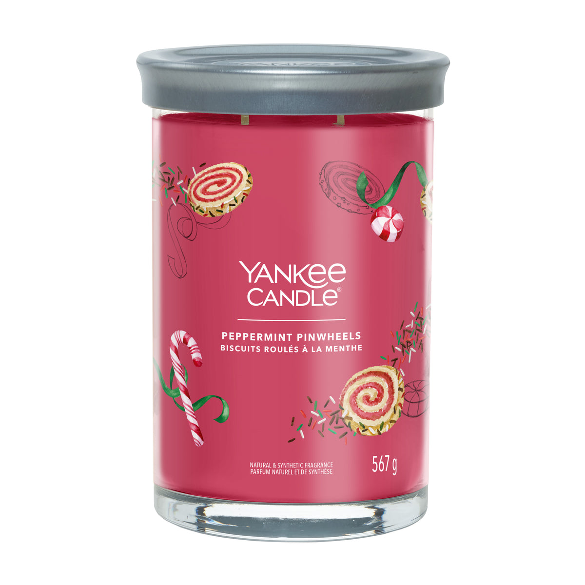 YC Peppermint Pinwheels Signature Large Tumbler