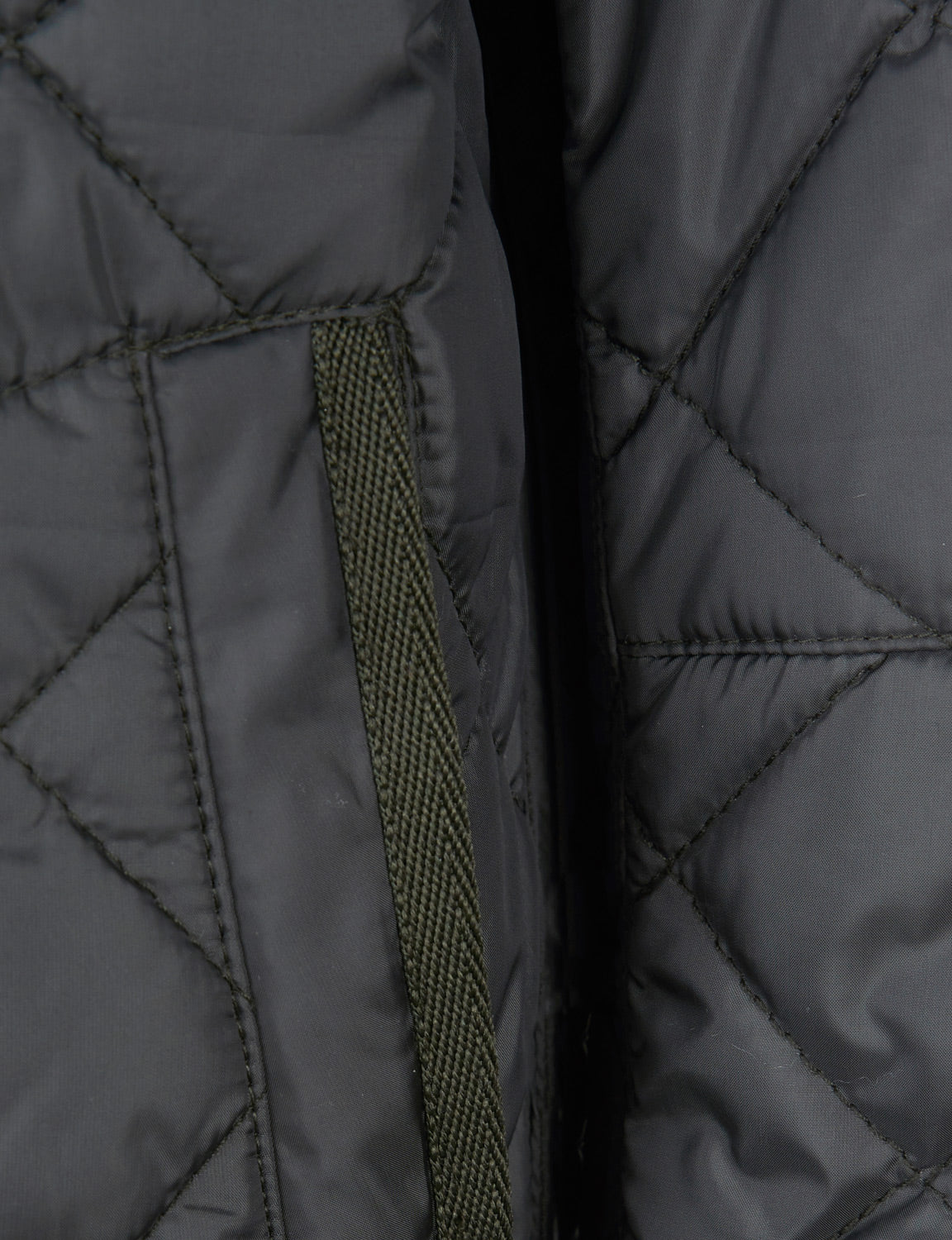 Basic Diamond Quilted Jkt - Vert