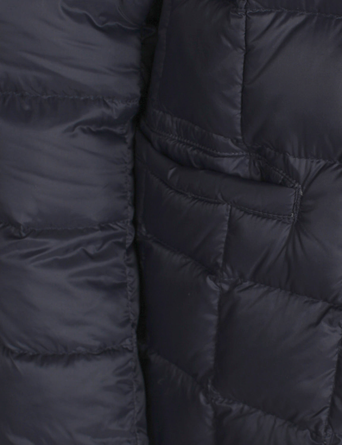 Nylon Communion Quilted Blazer - Blauw