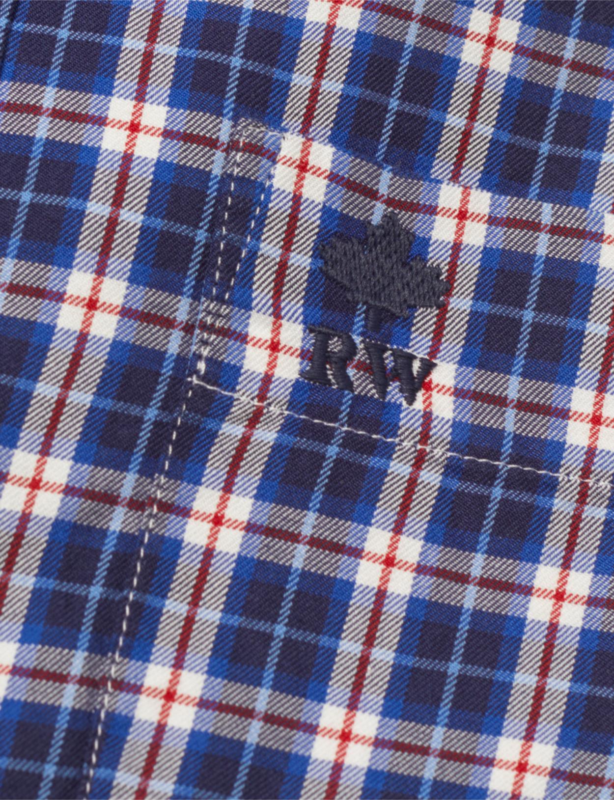Custom Fit Wallstreet Shirt In Multi - Meervoudig