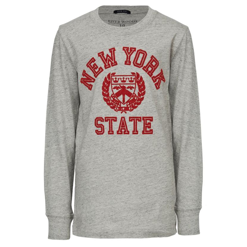 Slim Fit Vintage T-Shirt In Grey - Grijs