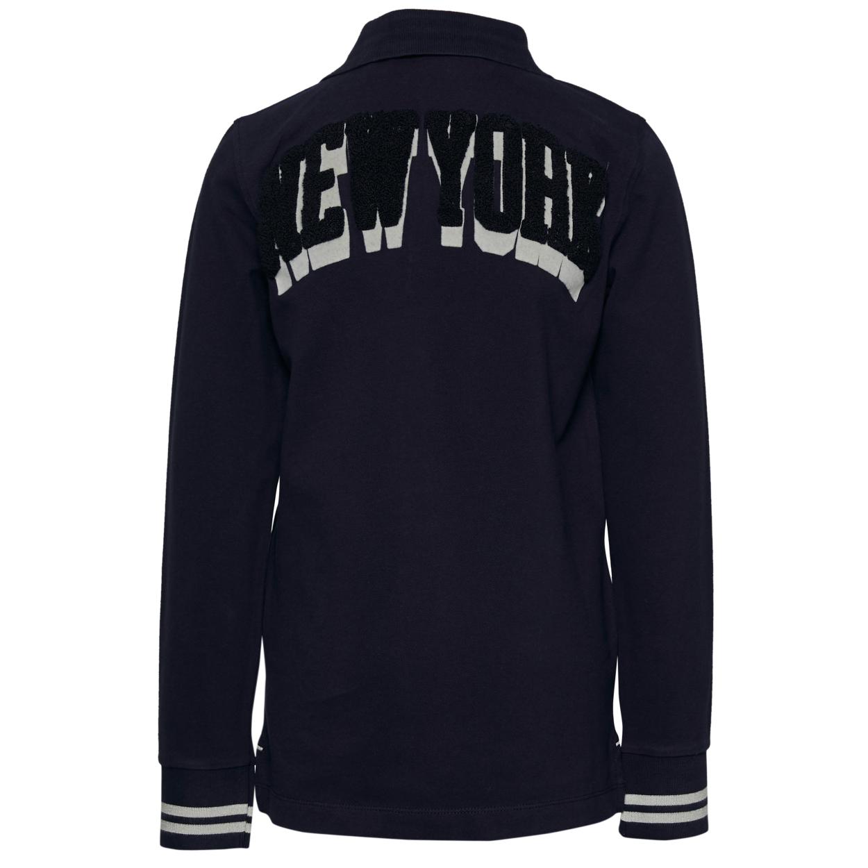 Custom Fit Cotton Polo In Blue - Bleu