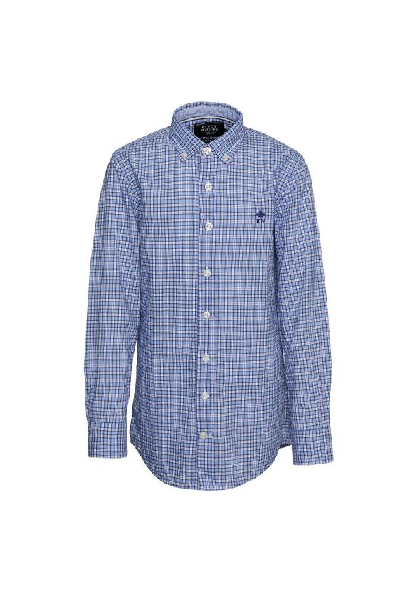 Princeton Shirt In Blue - Blauw