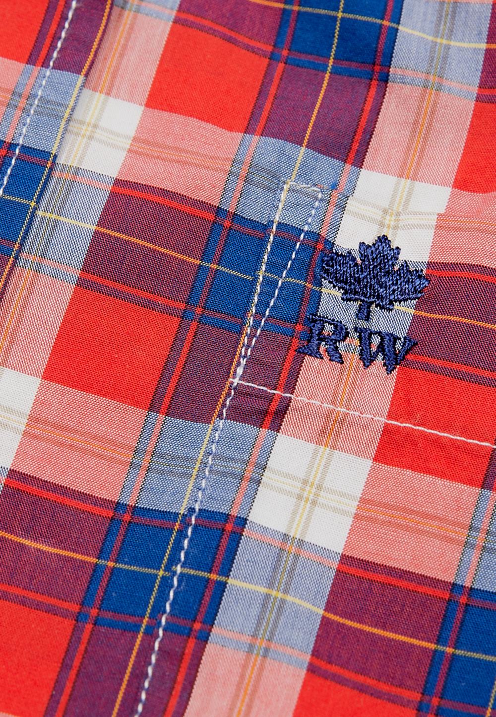 Custom Fit Checked Shirt Multi - Multi