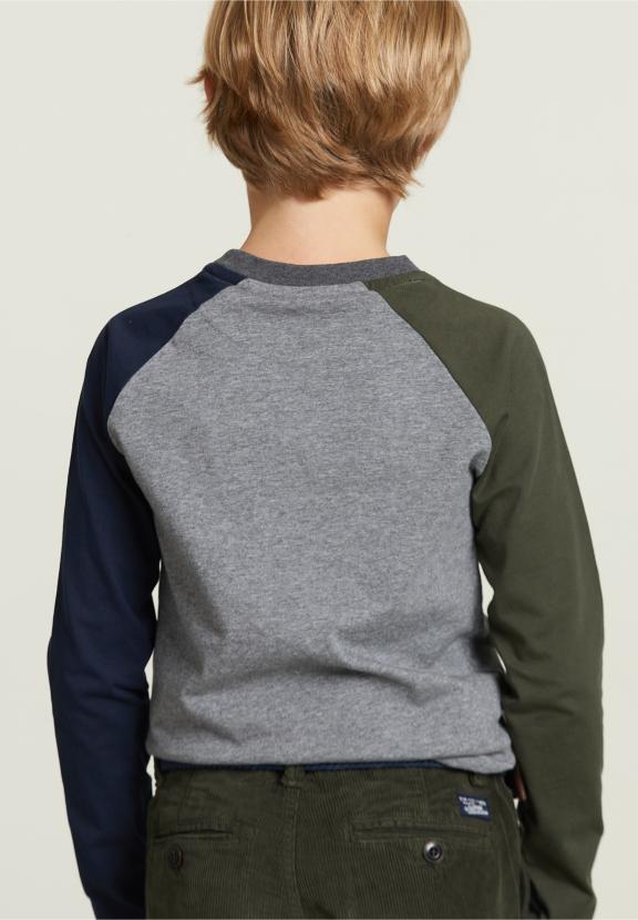 Cotton Fantasy T-Shirt Oxford Mix - Grijs