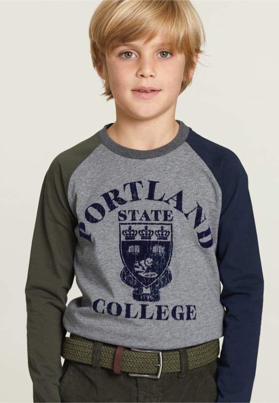 Cotton Fantasy T-Shirt Oxford Mix - Grijs