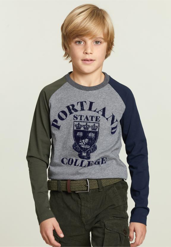 Cotton Fantasy T-Shirt Oxford Mix - Grijs