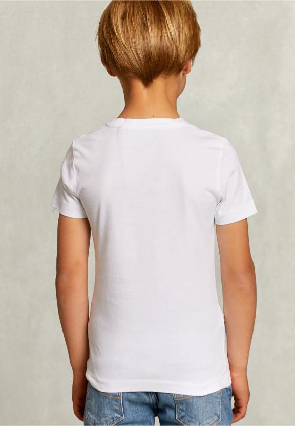 Normal Fit Basic T-Shirt White - Wit