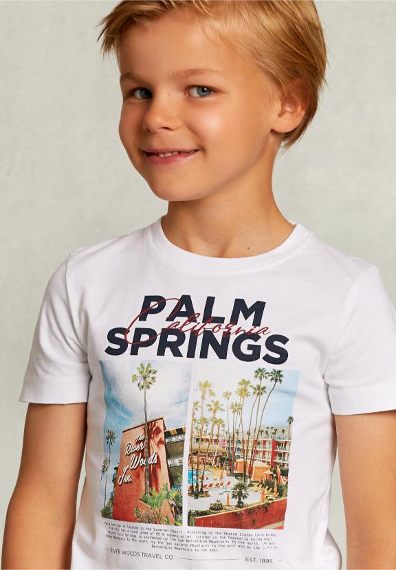 Normal Fit Basic T-Shirt White - Wit
