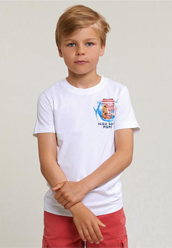 Normal Fit Basic T-Shirt Short Sleeves White - Blanc