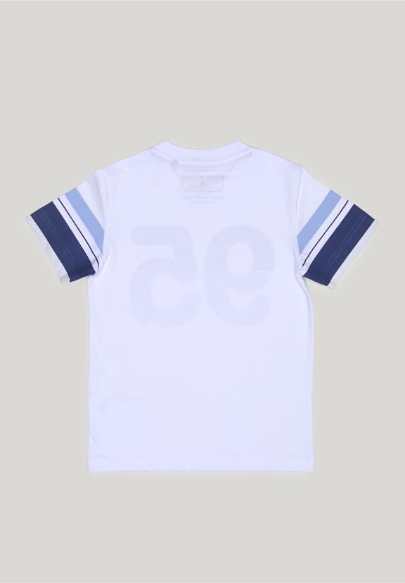 Custom Fit Fantasy T-Shirt Blue/White - Blanc