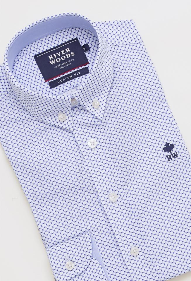 Custom Fit Fantasy Shirt Blue/White - Mix