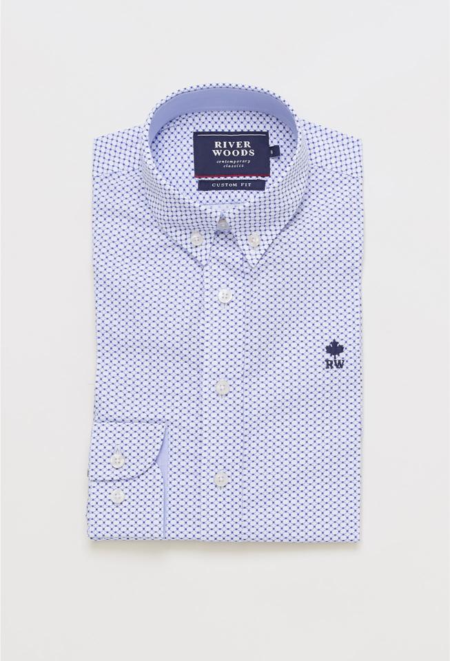 Custom Fit Fantasy Shirt Blue/White - Mix