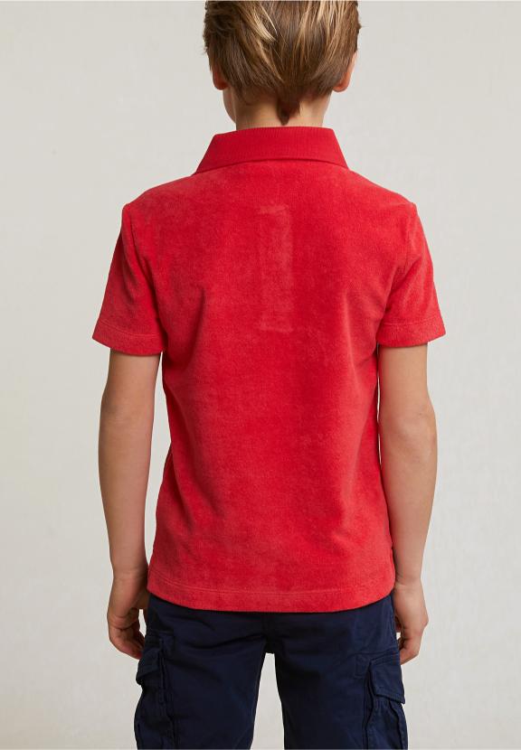 Custom Fit Sponge Polo Pomegranate - Rose