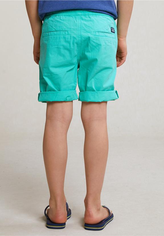 Cotton Short Drawstring Ginfizz - Vert