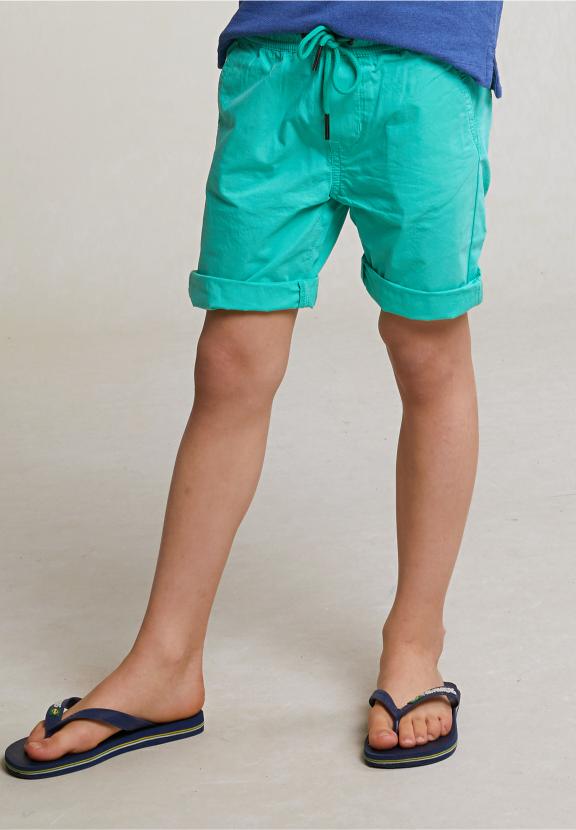 Cotton Short Drawstring Ginfizz - Vert