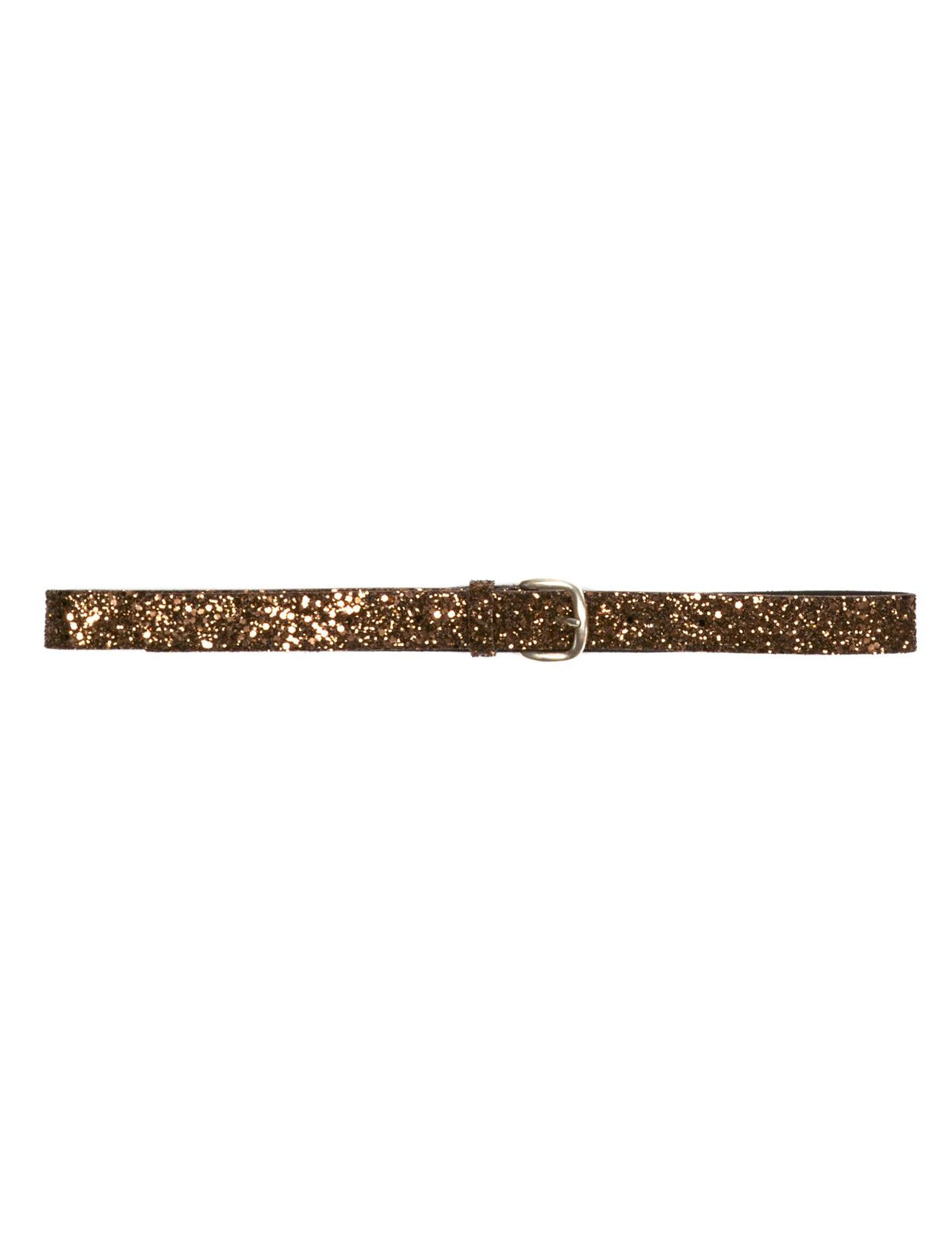 Glitter Belt In Brown - Bruin