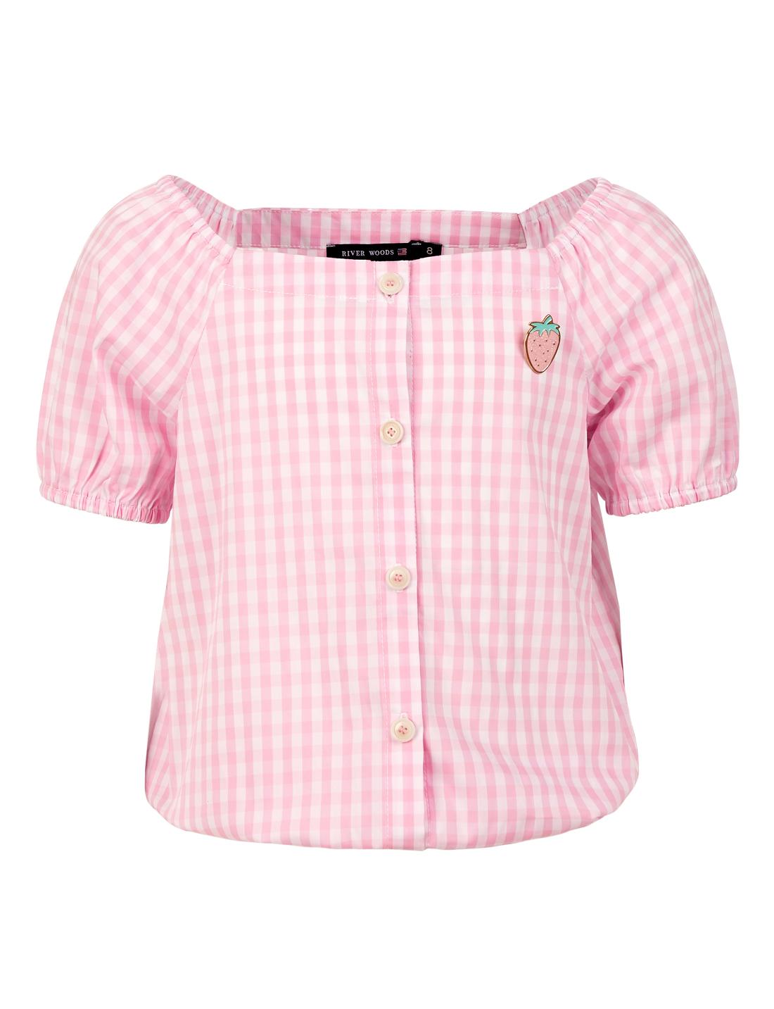 Shirt Shsl Smock Hem - Rose