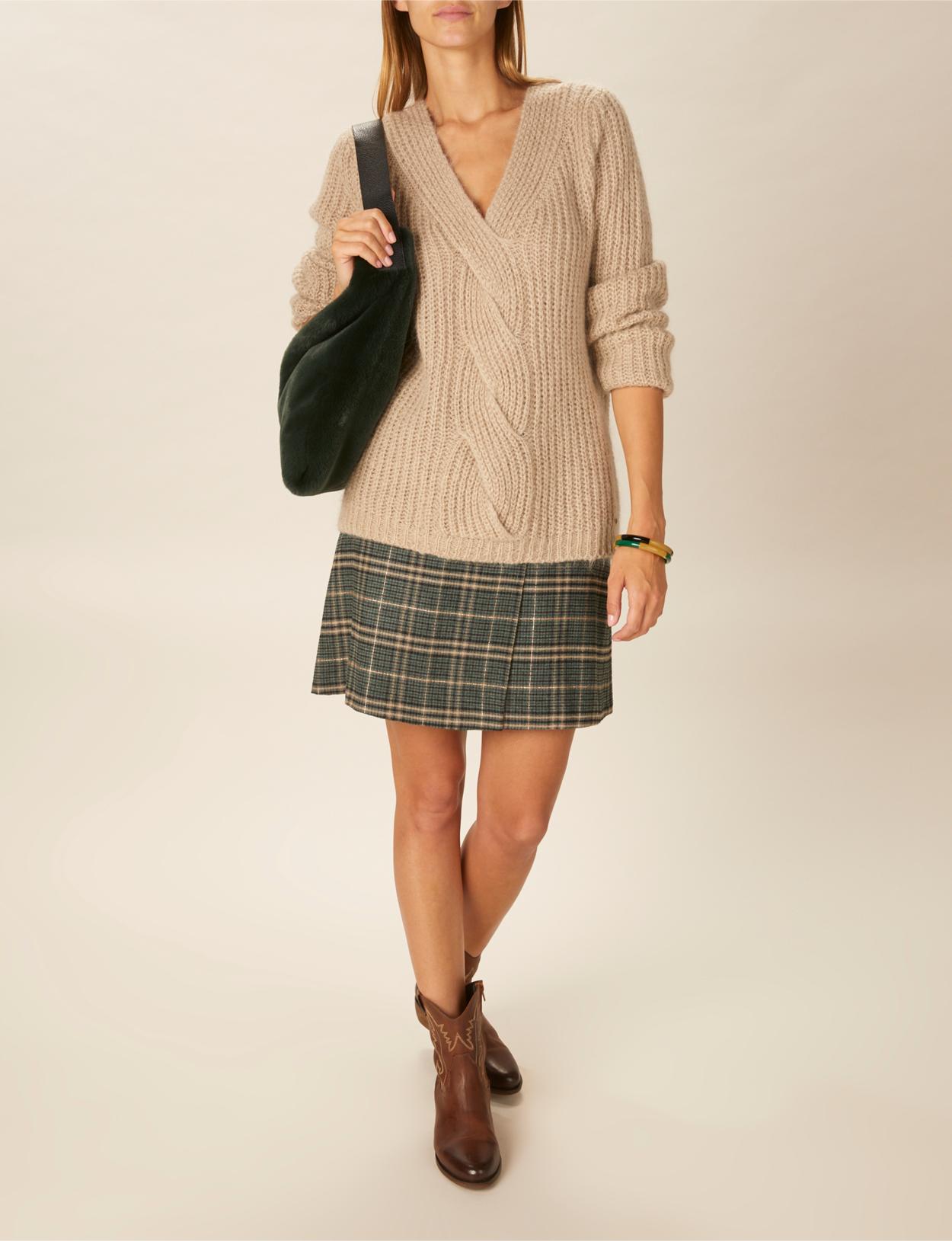 Wrap Skirt In Green - Groen