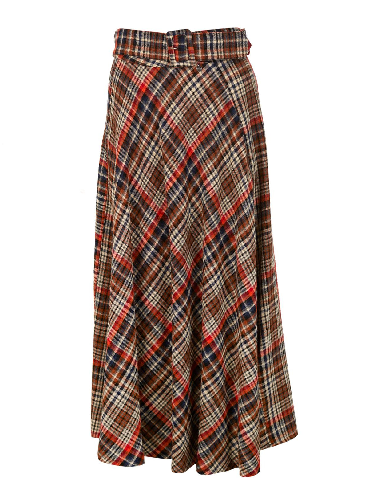Long Floaty Skirt In Multi - Meervoudig