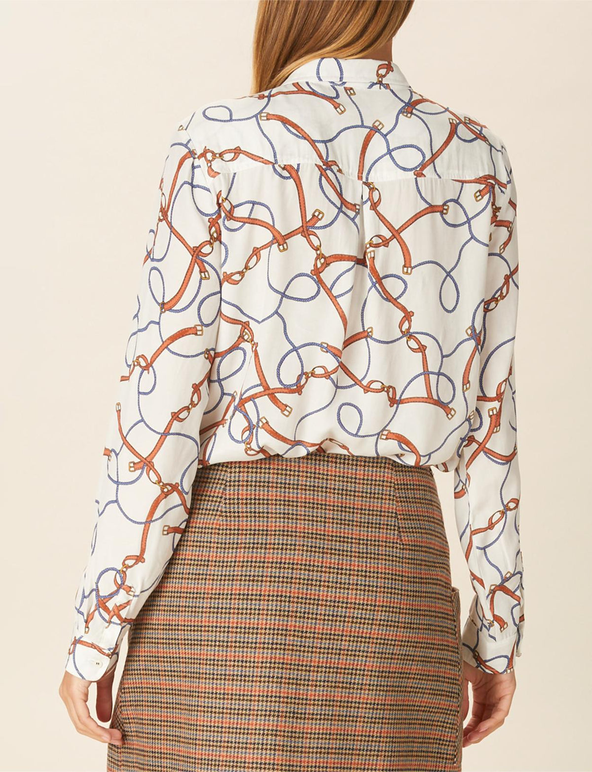 Overhemd Met Borstzakken In Wit - W