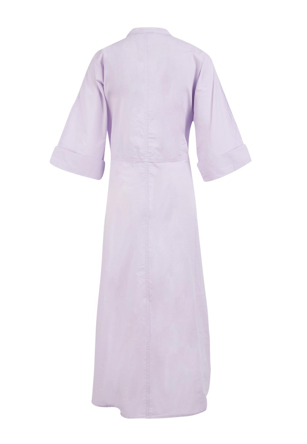 Long A-line dress in Purple
