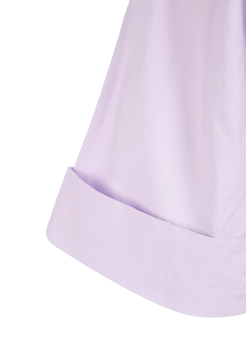 Long A-line dress in Purple