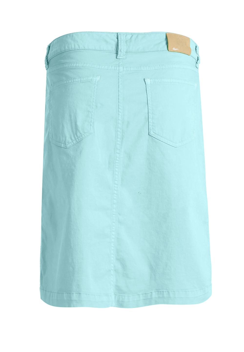 Cotton skirt in Green