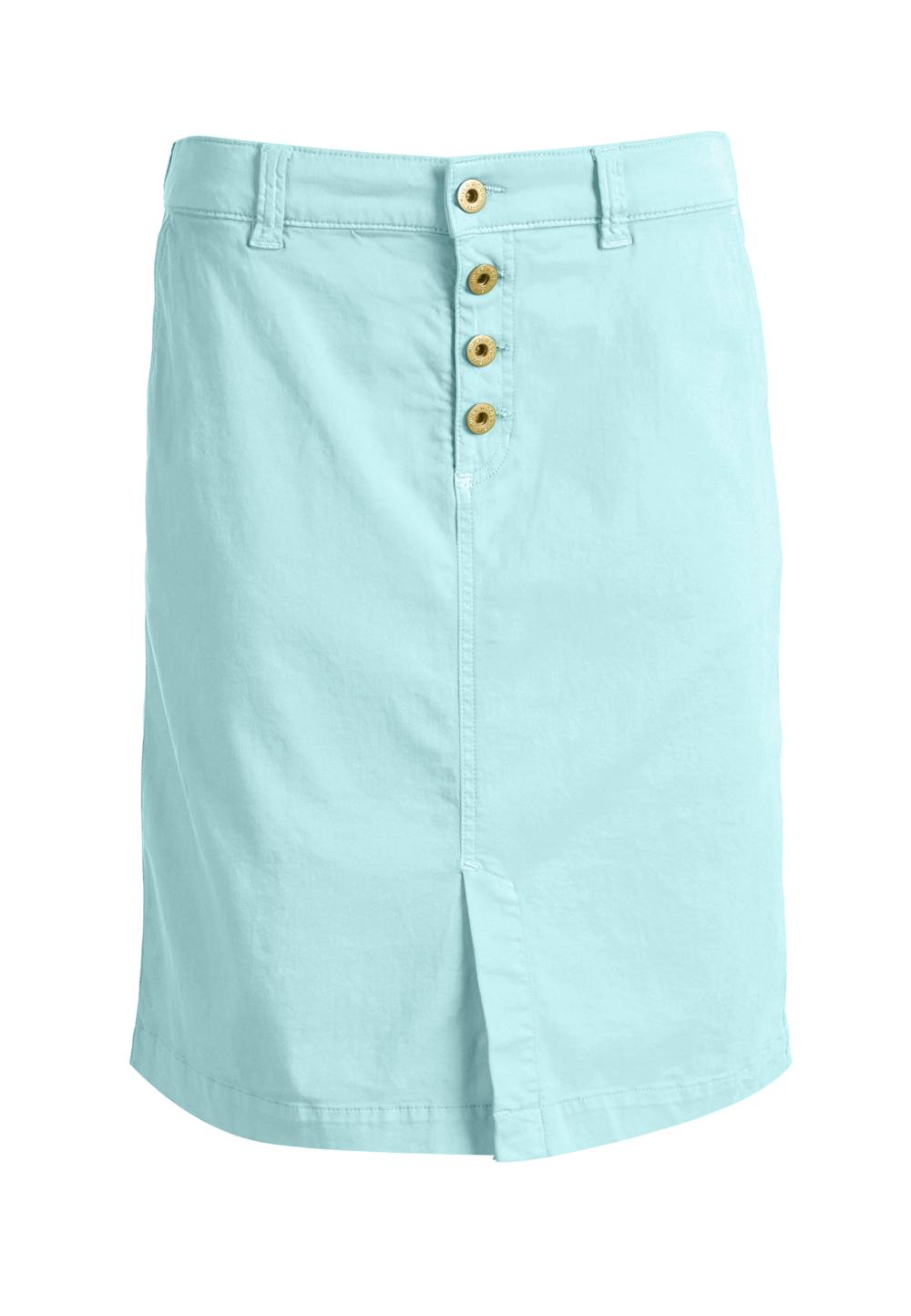Cotton skirt in Green