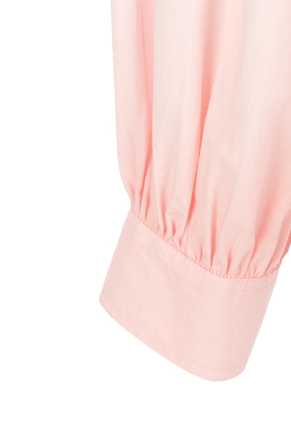 Dip-dye balloon sleeve shirt in White - W