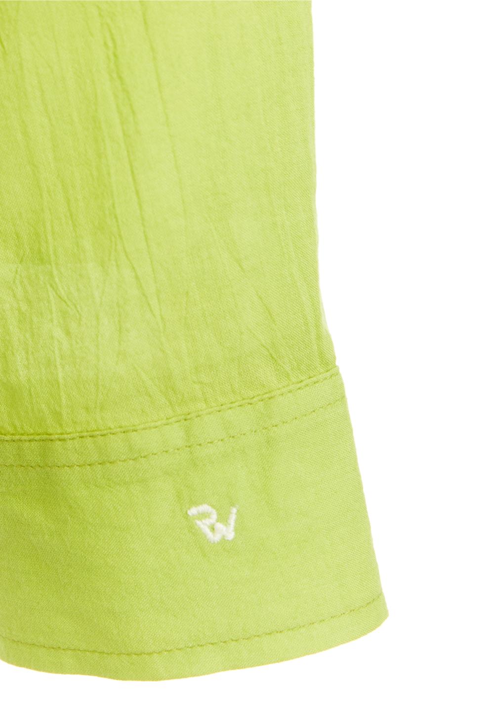 Basic Comfort Fit Shirt In Green - Vert