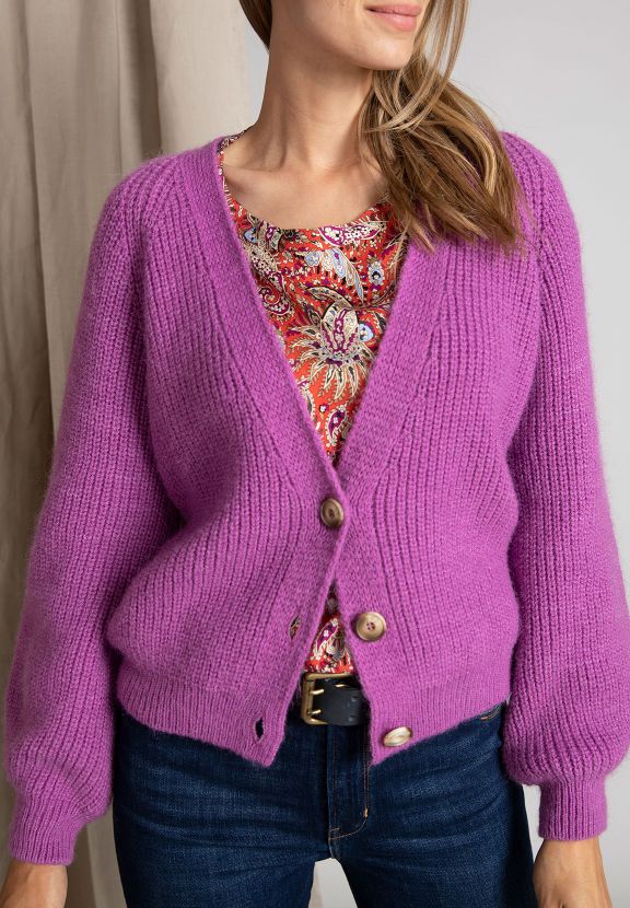 Vrouw Slipover Viscose Shirt In Rood - W