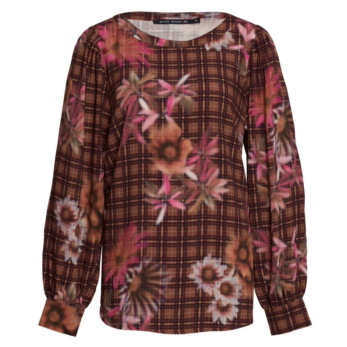 Oversized Slipover Shirt In Brown - Bruin