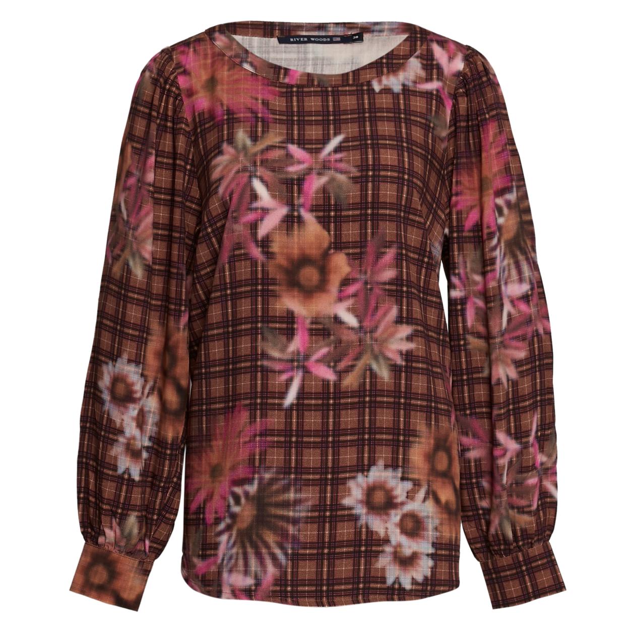 Oversized Slipover Shirt In Brown - Bruin