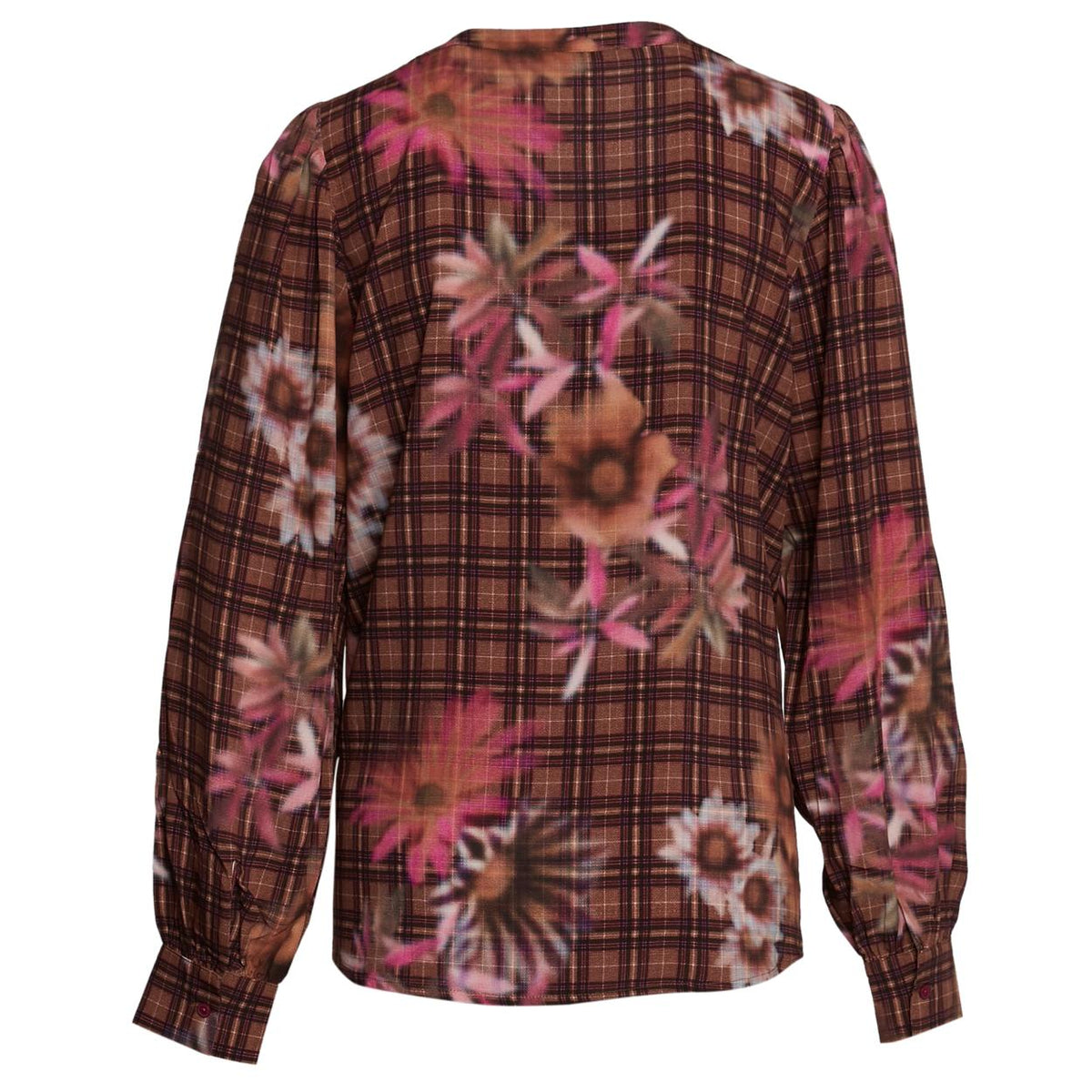 Oversized Slipover Shirt In Brown - Bruin