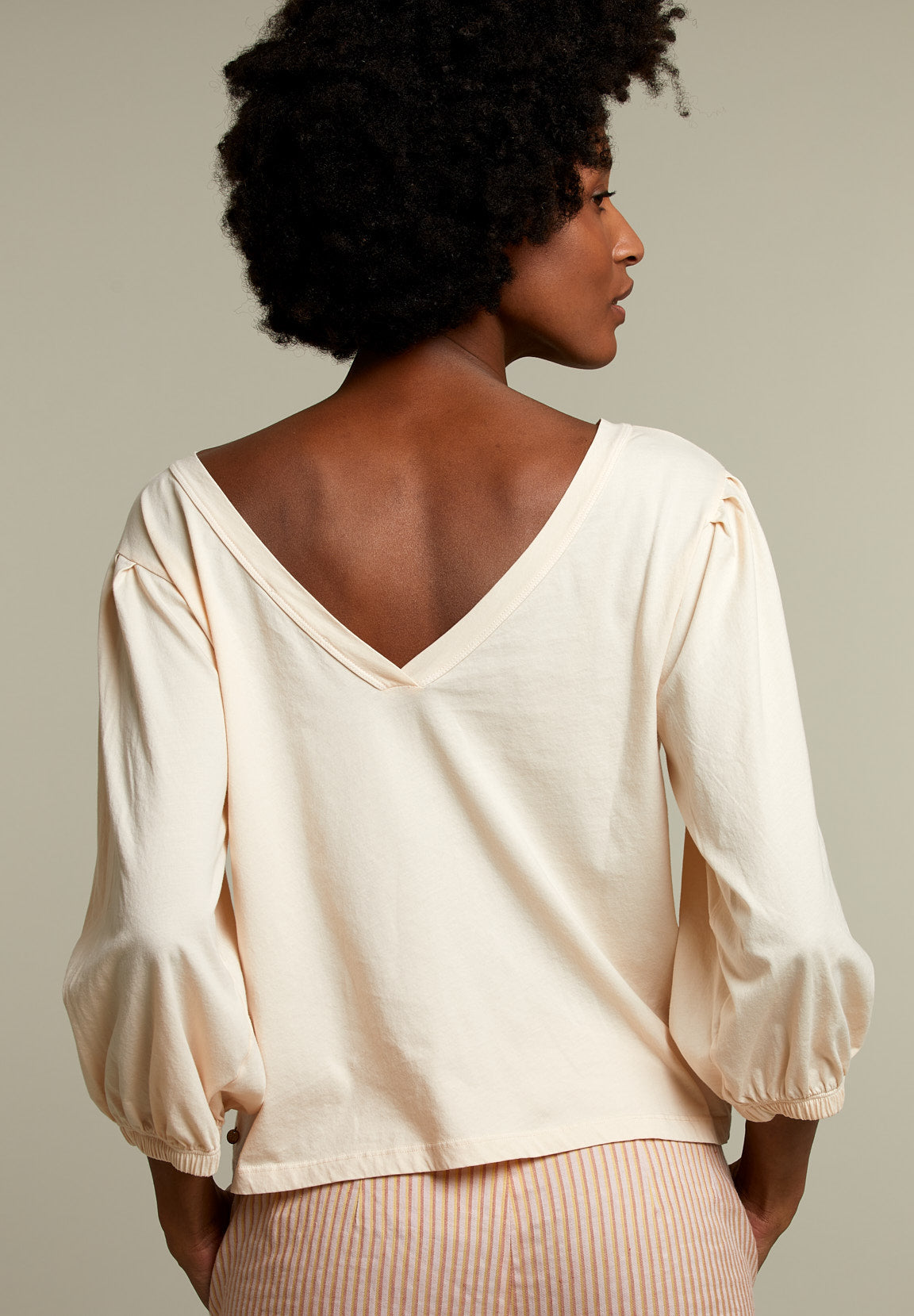 Orange Cotton T-Shirt - Orange