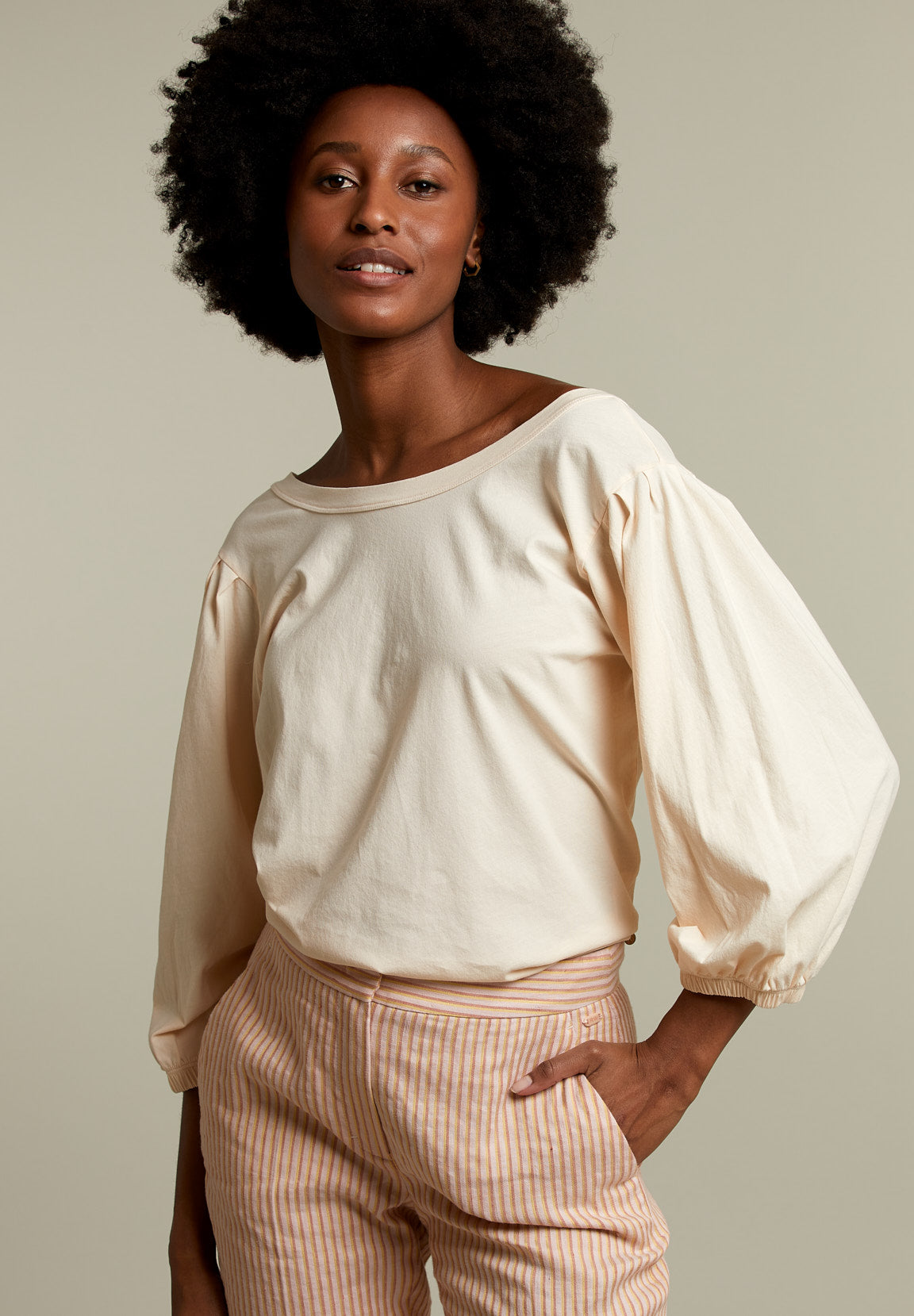 Orange Cotton T-Shirt - Orange