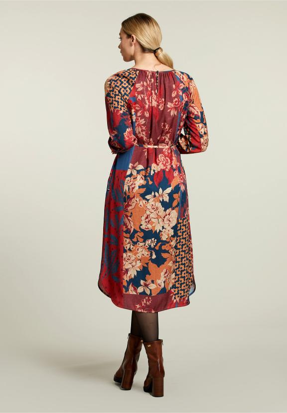 Multi Fantasy Dress - Rood