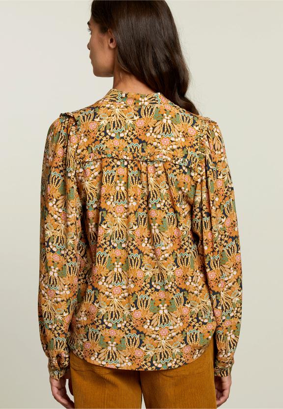 Multi Fantasy Blouse - Meervoudig