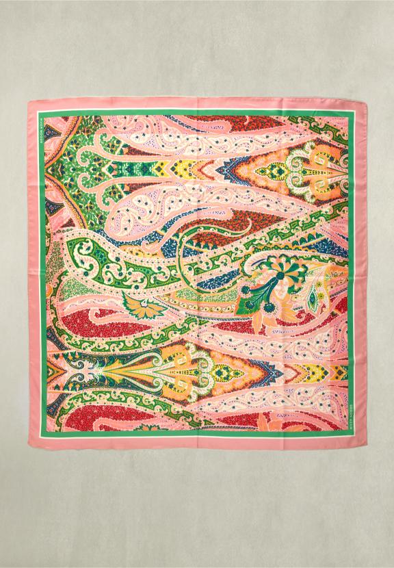 Multi Fantasy Scarf - Roze